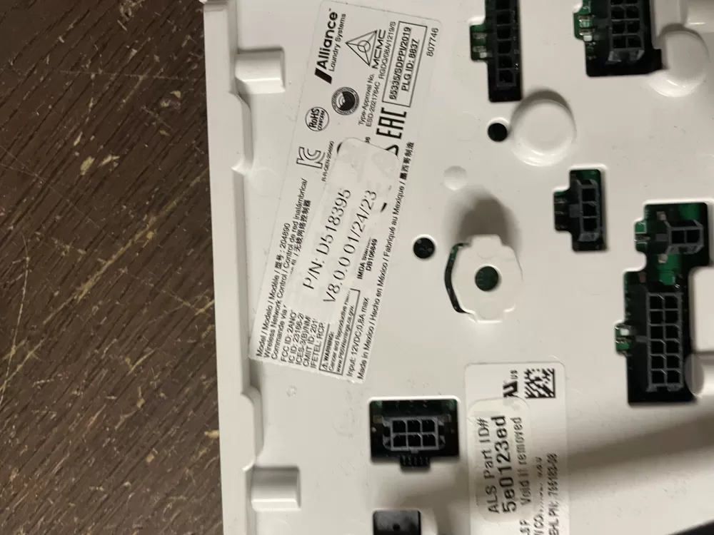 Alliance 205220 204890 Wireless Network Control AZ46093 | Wm664