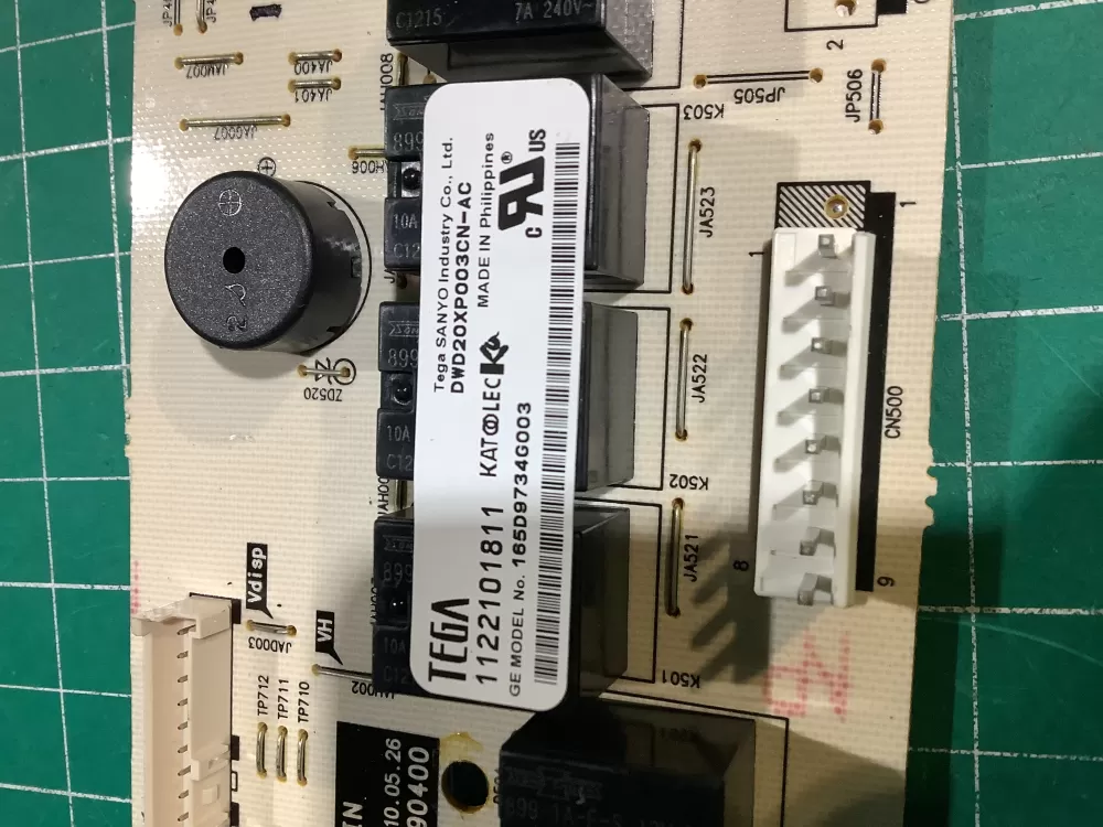 GE 165D9734G003 Dishwasher Control Board AZ148665 | NR2488