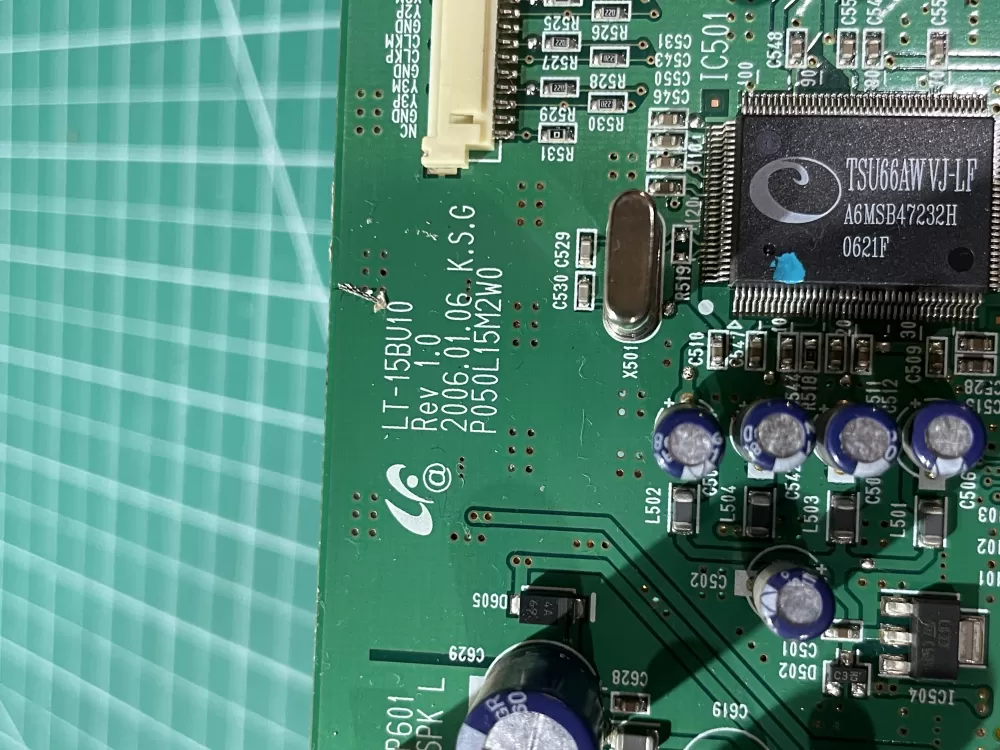 LG Model Refrigerator HD LCD TV & WeatherPlus P050L15M2W0 AZ190063 | Wm802