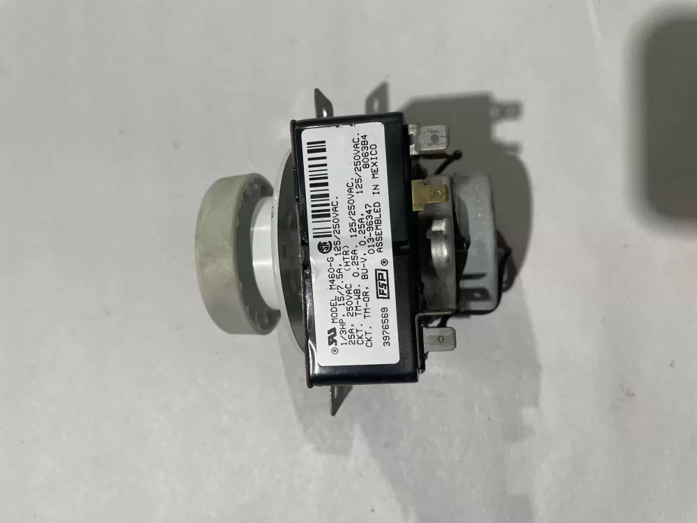 Whirlpool 3976569A 3976569 WP3976569 AP6009020 3393934 548368 PS11742162 Dryer Timer