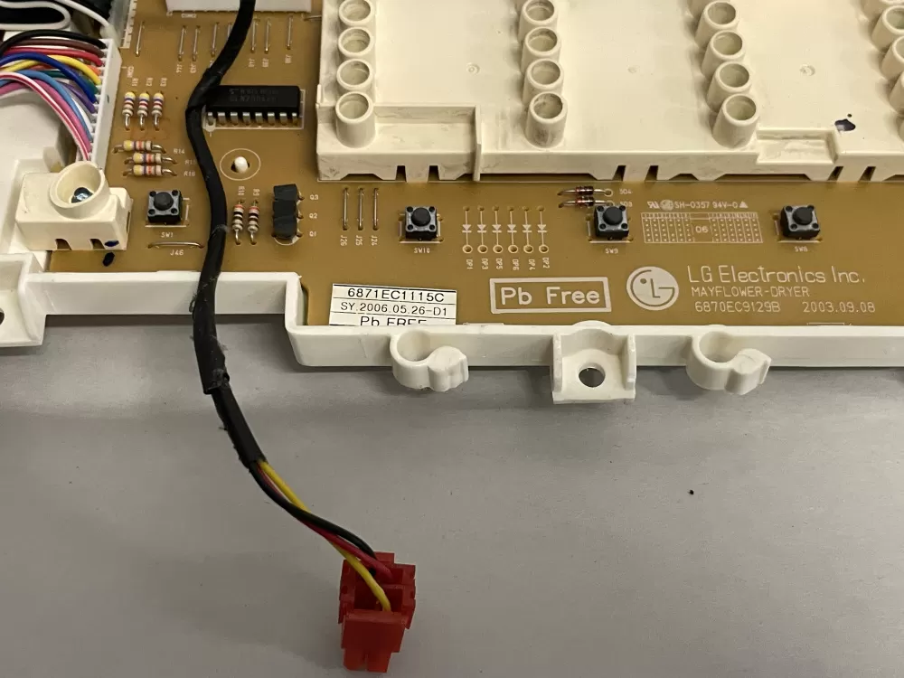 LG 6870EC9129B 6871EC1115C Dryer Control Board AZ227178 | Wmv618