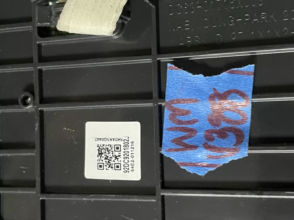 Samsung DC92 01802J DC9201802J Washer Control Board AZ48074 | Wmv388