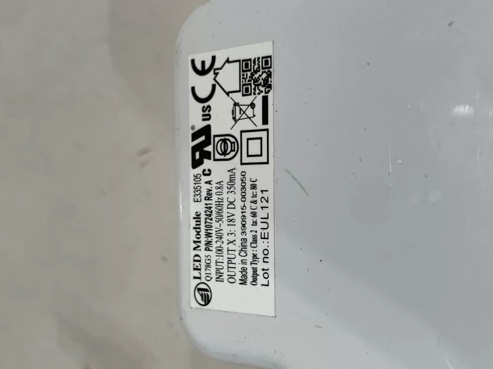 Whirlpool W11038857 Refrigerator Inverter Control Board AZ160672 | Wm2161