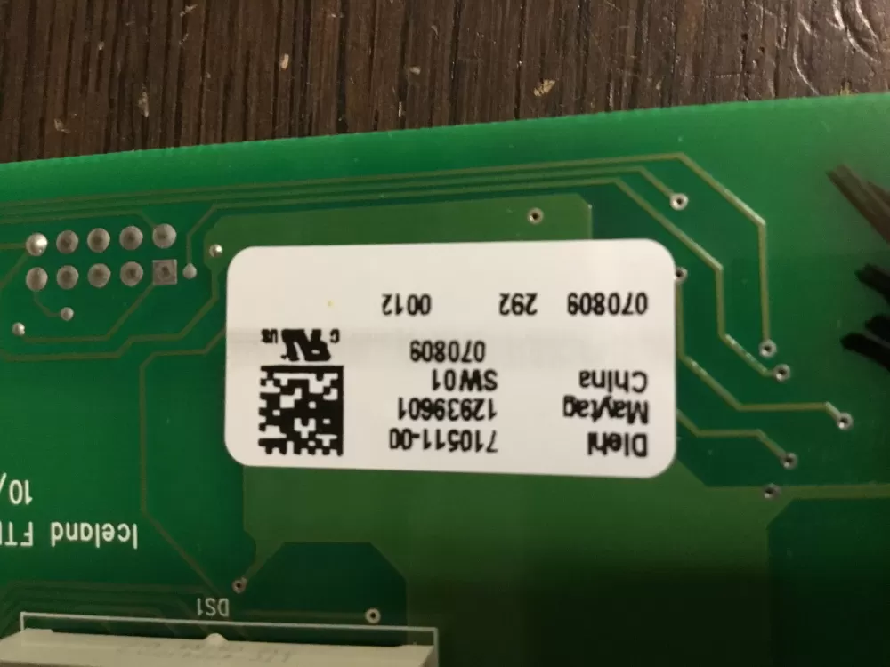 Maytag Amana 12939601 Refrigerator Control Board Dispenser AZ14943 | NR13