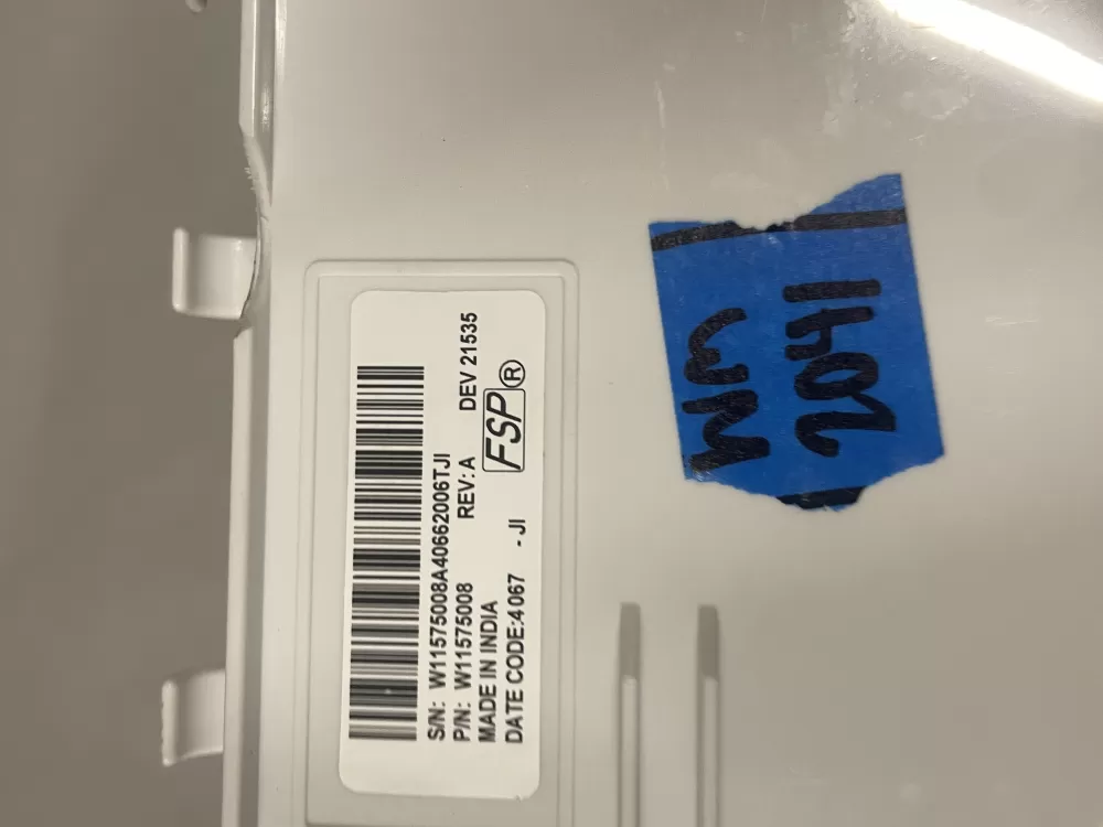 Whirlpool W11575008 Washer Control Board AZ222175 | Wm2041