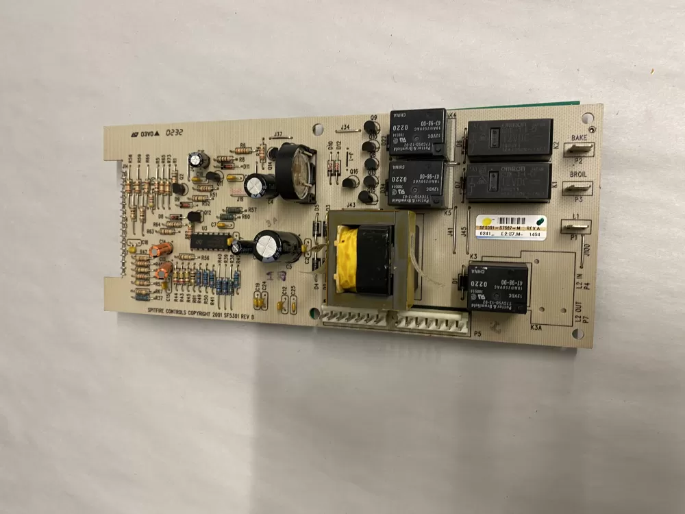 Frigidaire SF5301-S7507-M  SF5301 690280235  SE5301-57507  11171R22  34133345 Oven Control Board