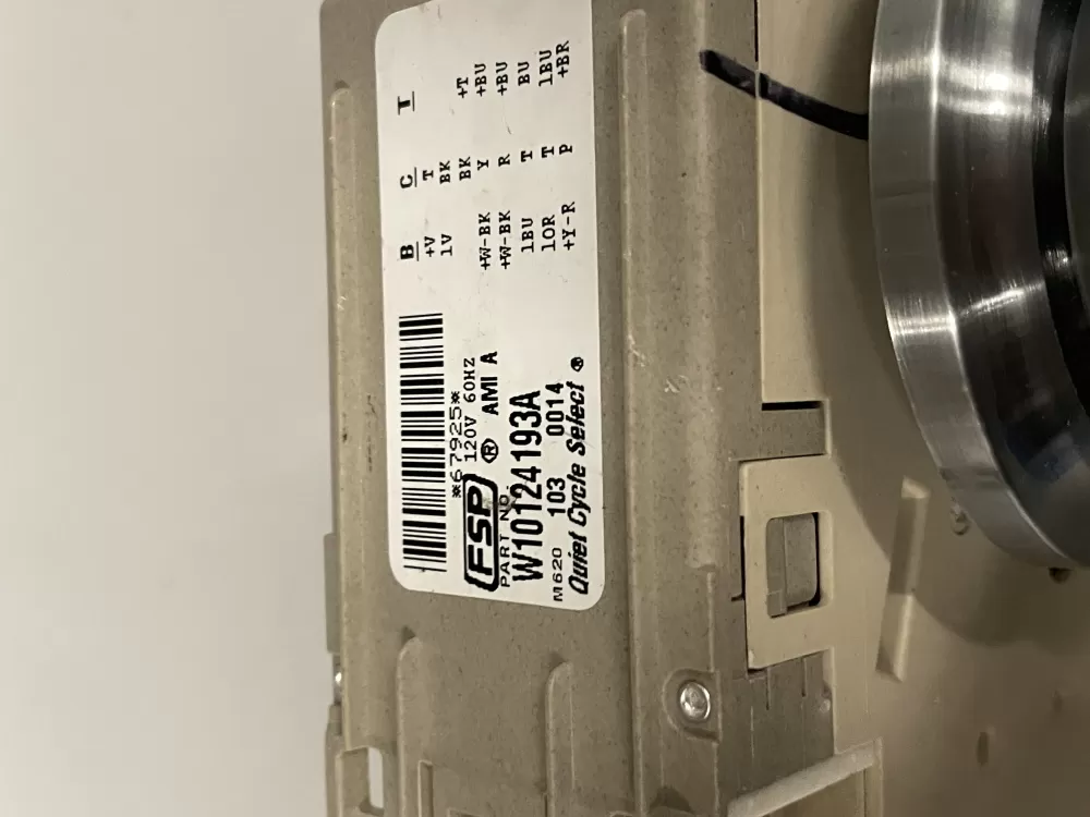 Whirlpool Maytag W10124193A Timer AZ222362 | Wm2083