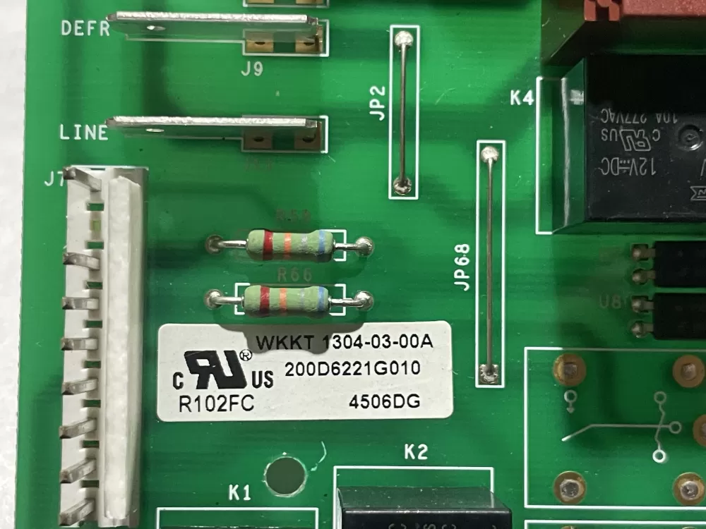 GE 200D6221G010 WR55X10552 Refrigerator Control Board AZ113259 | Wm756