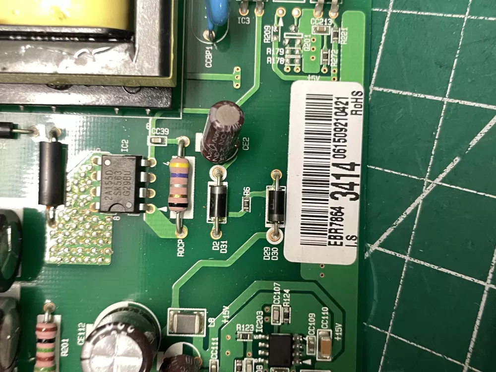 LG EBR78643414 EBR84433501 Refrigerator Control Board AZ212218 | Wmv936