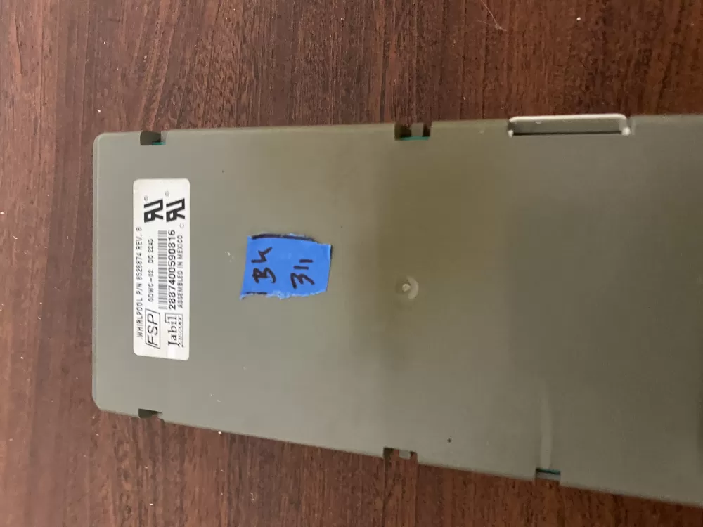 Whirlpool KitchenAid Kenmore WP8564543 Dishwasher Control Board AZ27314 | BK311