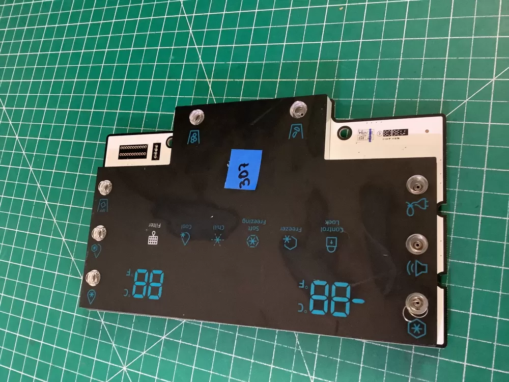 Samsung DA92-00662C Refrigerator UI Control Board AZ196450 | NR307