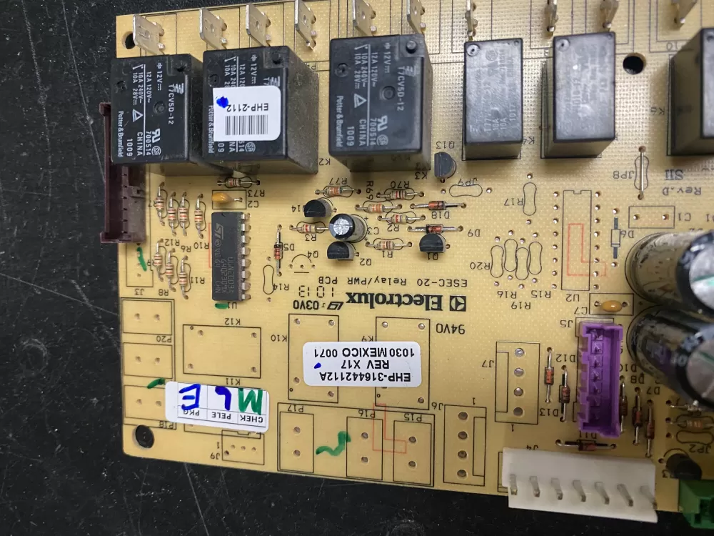 Electrolux 316442112A Oven Relay Control Board