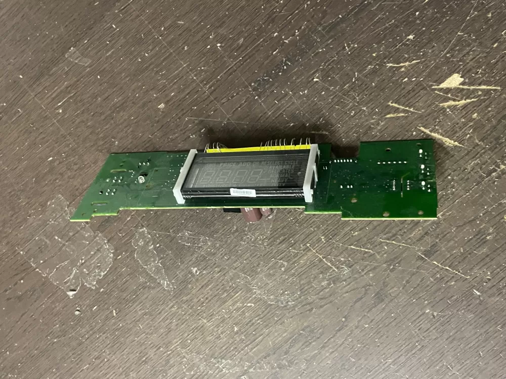 Whirlpool W10852653 Washer Control Board LCD Display Interface AZ45903 | Wm1771