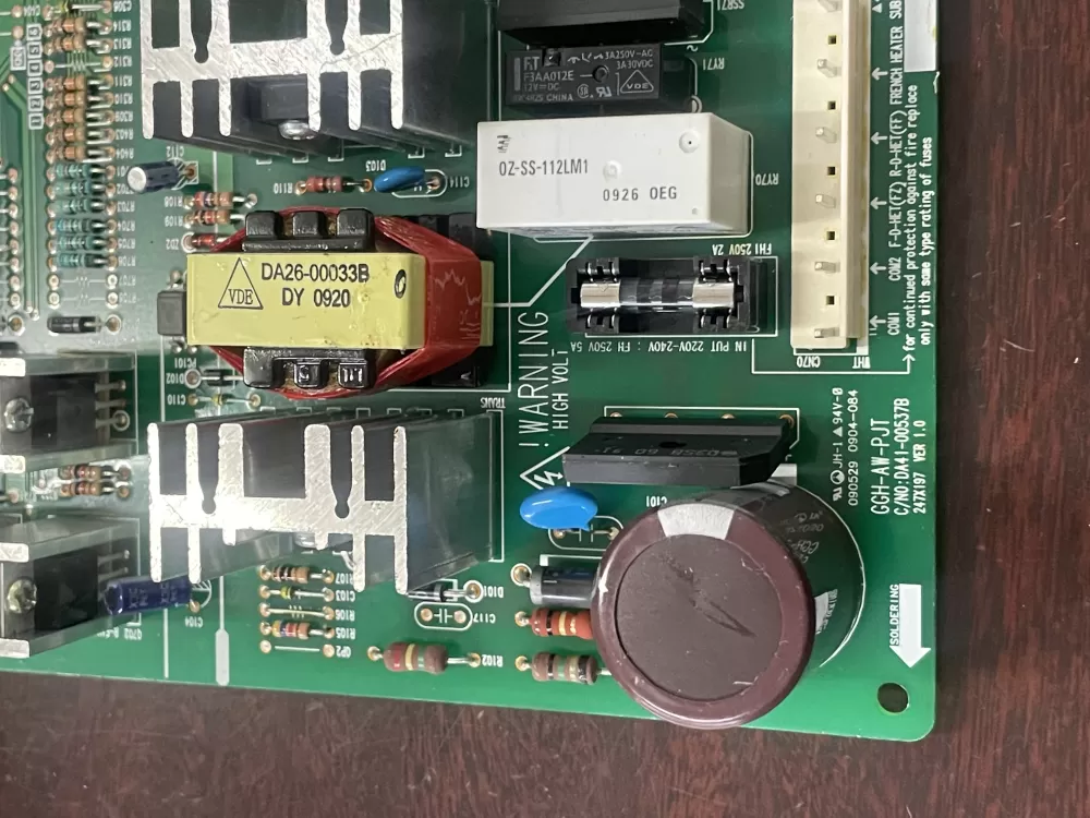 Samsung DA41 00651B Refrigerator Control Board AZ38696 | KM255