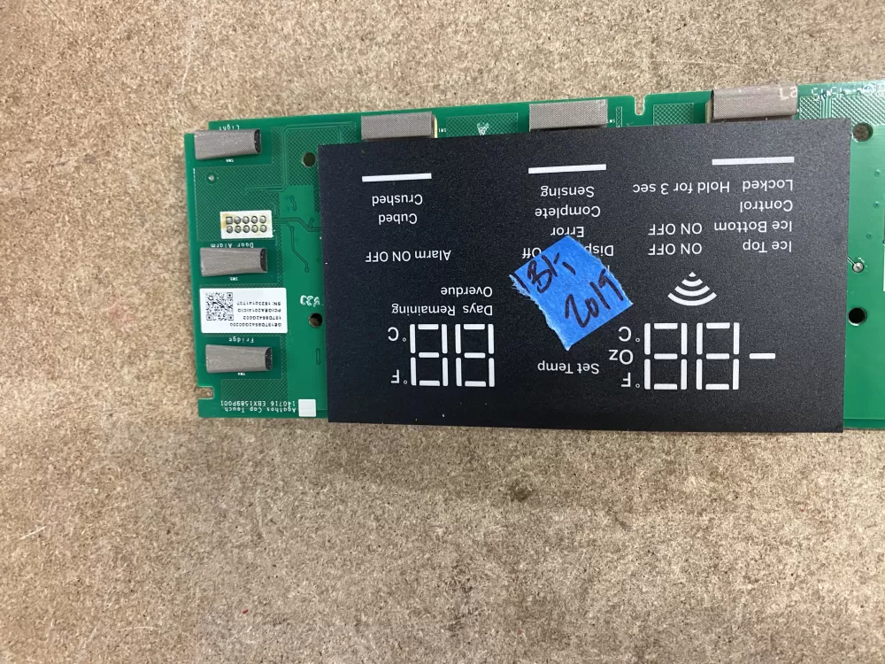 GE WR55X41025 197D8542G002 Refrigerator Control Board Dispenser AZ77743 | BK2019