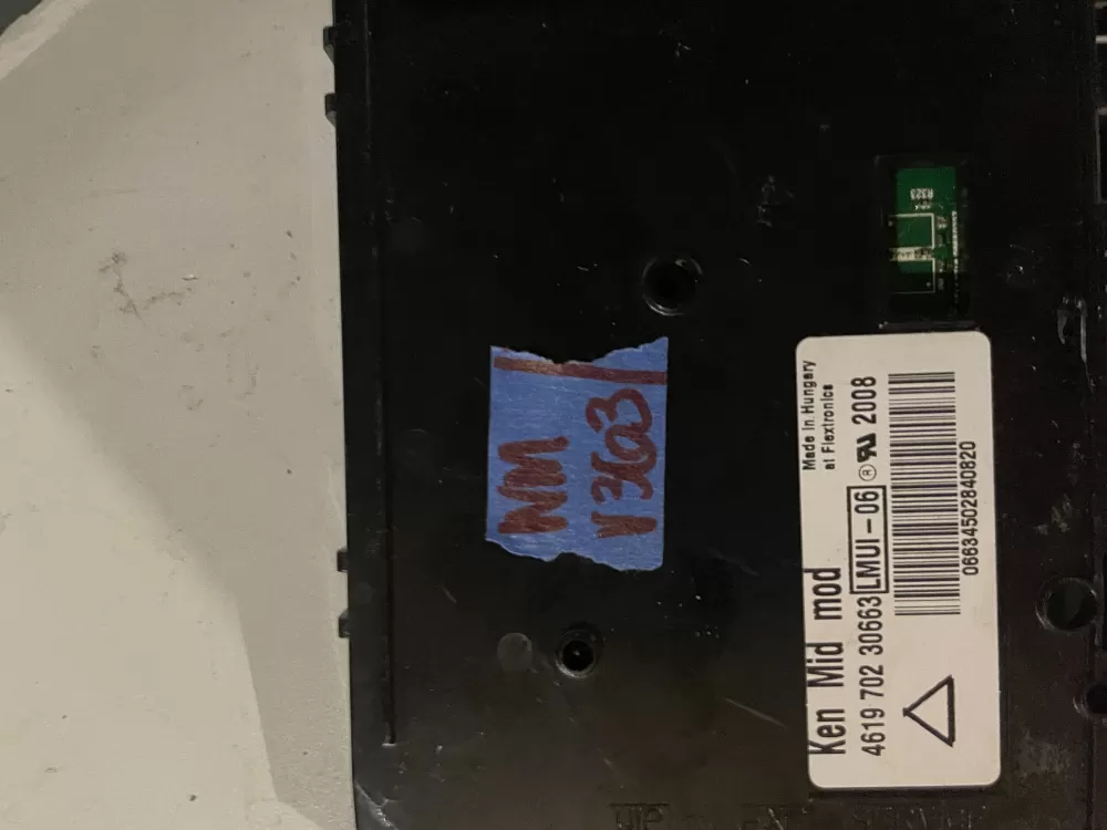 Whirlpool 461970230663 Washer Control Board User Interface AZ33837 | Wmv371