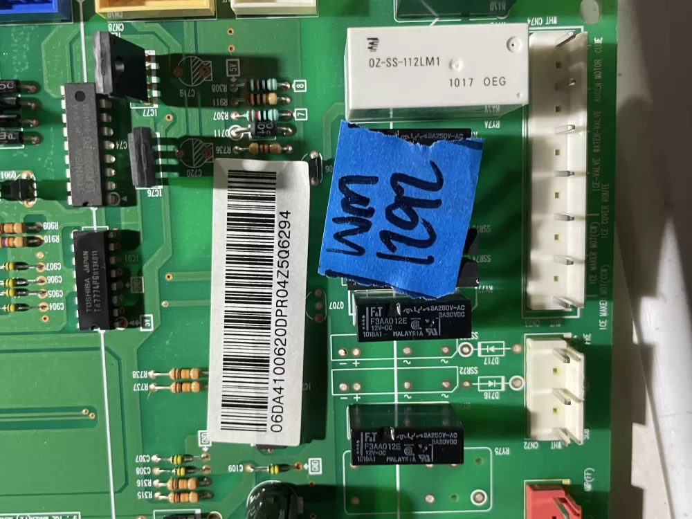 Samsung AP5272130 DA41 00620D Refrigerator Control Board AZ135306 | Wm1292