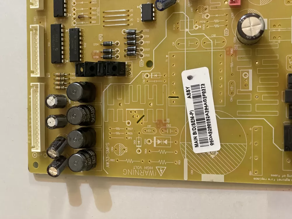 Samsung DA92–01692A Refrigerator Control Board AZ159497 | KM1506