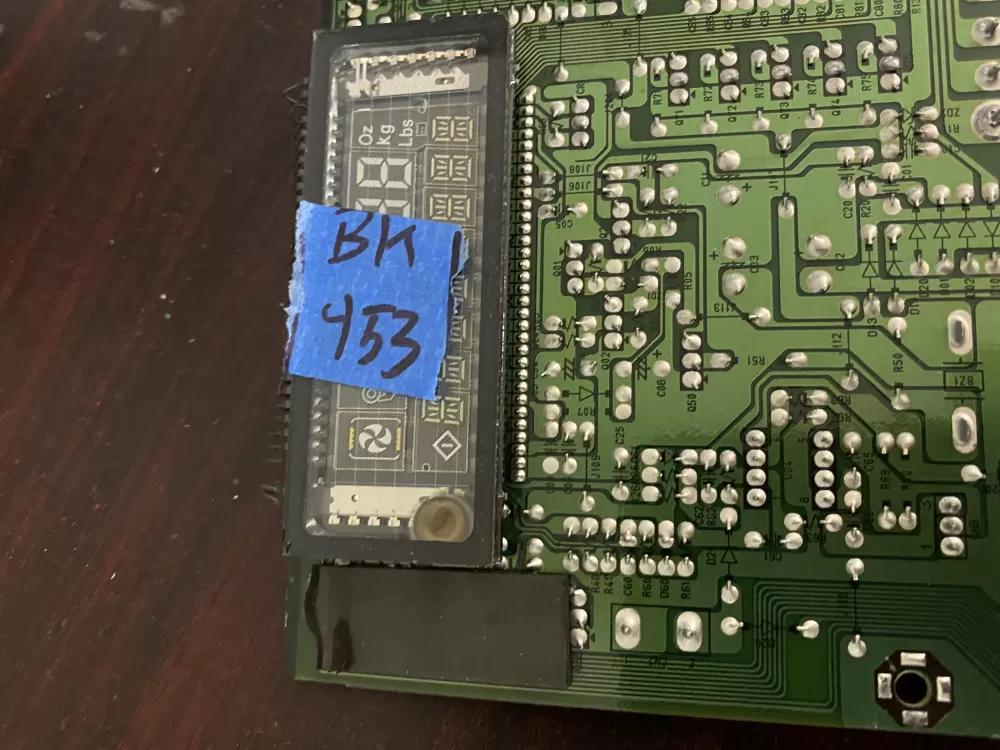 Kenmore 6871W1S128C Microwave Control Board Panel AZ36297 | BK453
