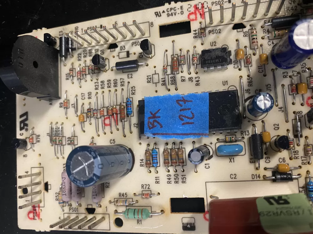 Whirlpool WPW10116566 009 00499 00 3976623 Dryer Control Board AZ4836 | BK1217