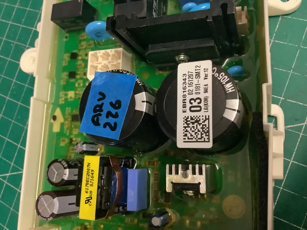 LG EBR81634310 EBR81634303 PS12080805 Washer Control Board AZ206821 | ARV226
