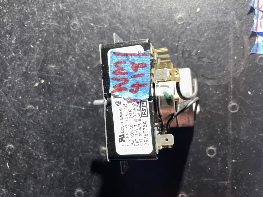 Kenmore 3406702A WP3976576 3406015 3406702 3976576 Dryer Timer AZ37811 | Wm418