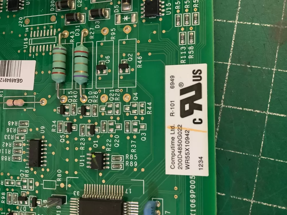 GE 200D6221G028 EBX1110P002 Refrigerator Control Board AZ198787 | NR2769