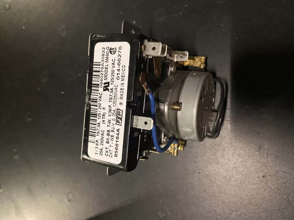 Whirlpool 8566184A 8566184 WP8566184 AP6013380 8566184R PS11746606 Dryer Timer