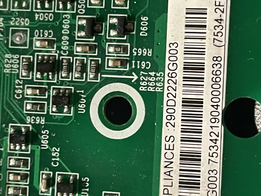 GE WH22X32357 290D2226G003 WH18X28174 Washer Control Board AZ4706 | WM1429