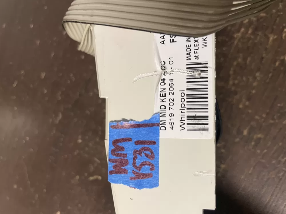 Whirlpool 4619 702 2064 1 01 Washer Control Board  AZ51678 | Wmv531