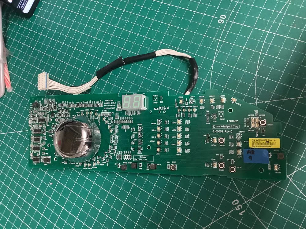 Whirlpool W103388678 WPW10388674 AP6020758 Dryer Control Board AZ205156 | AR9