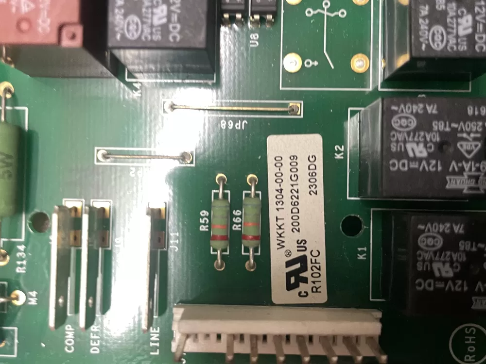 GE 200D6221G009 EBX1110P003 Refrigerator Control Board AZ204491 | Wm2365