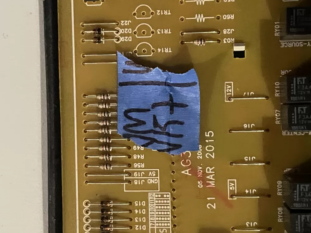 Samsung DE41 00376B de41 00376b Stove Control Board AZ31326 | Wmv157