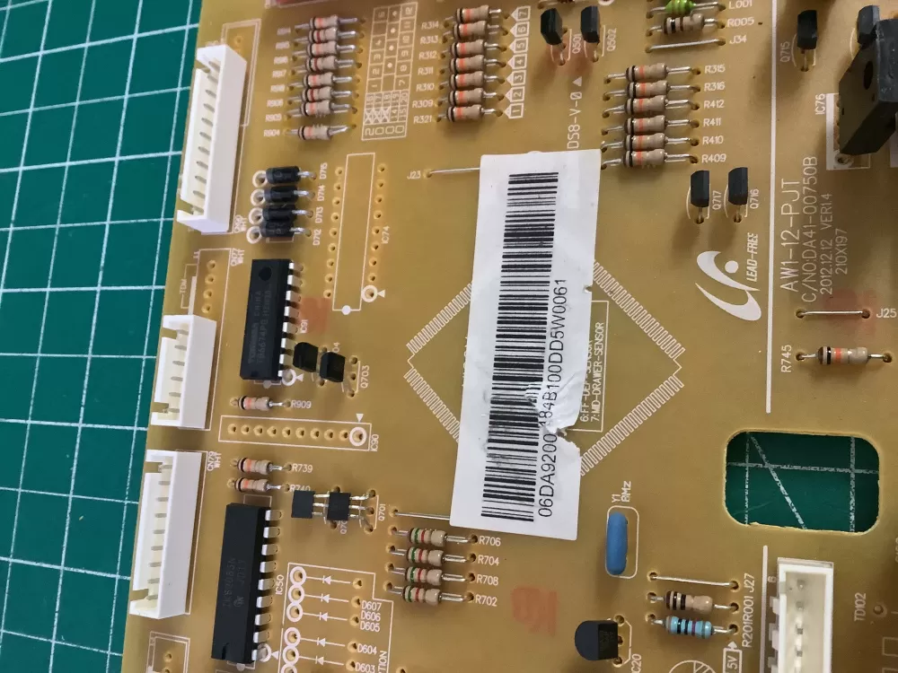 Samsung DA92-00484B DA94-02275B Refrigerator Control Board AZ187566 | NR2750
