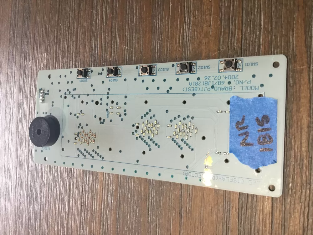 LG 6871JB1281C Refrigerator Control Board Dispenser AZ49625 | NR1815