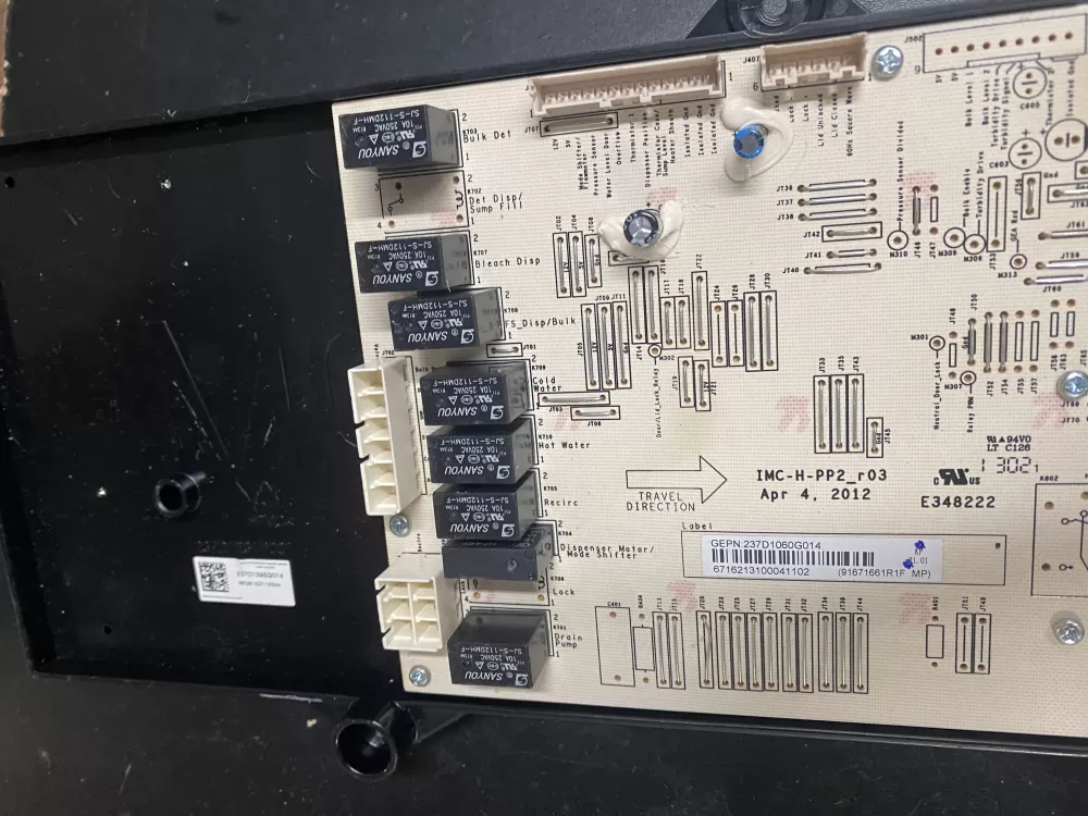 GE 237D1395G014 237D1122G002 WH12X20500 Washer Control Board AZ14506 | BKV222