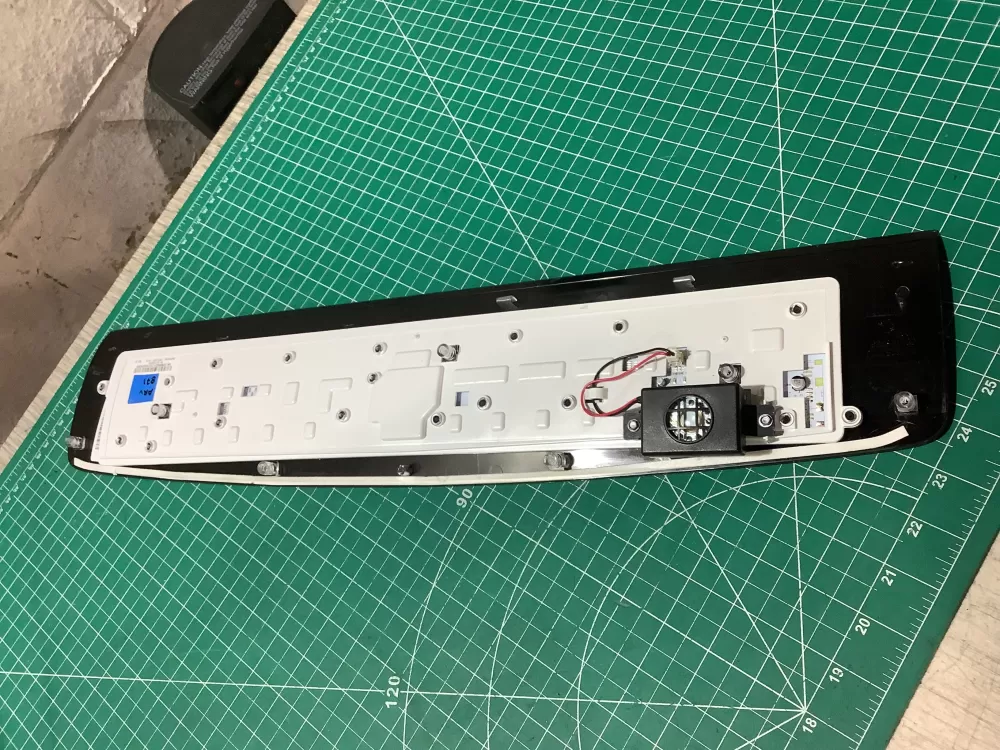 Whirlpool W11124277 Dryer Control Board Overlay Touchpad Panel AZ189030 | ARV871