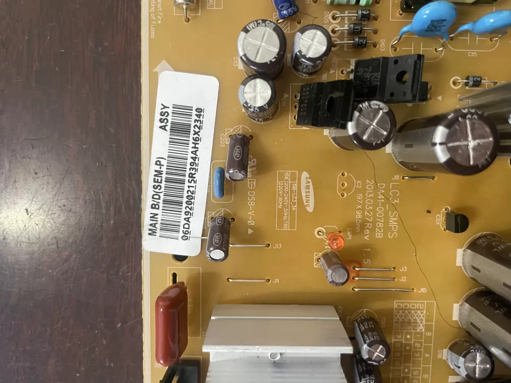 Samsung DA92-00215R Refrigerator Inverter Control Board AZ52176 | KM1900