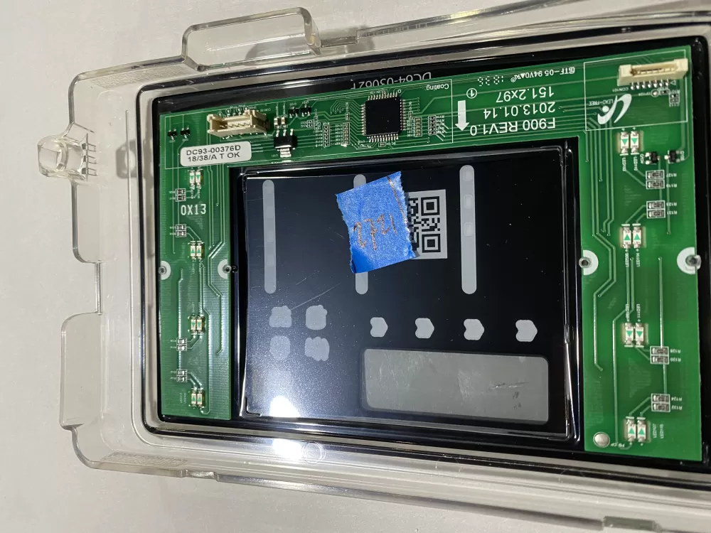 Samsung Washer Control Inlay DC93-00376D DC64-03116B AZ185726 | BK2721