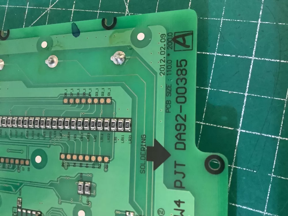 Samsung DA92-00385 DA92-00385A Refrigerator Control Board AZ208142 | NR67