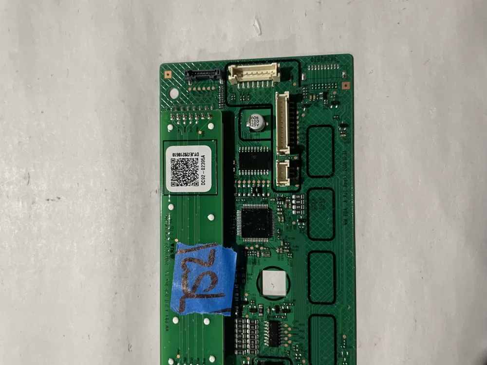 Samsung DC92-02395A Dryer Control Board AZ197073 | KM752