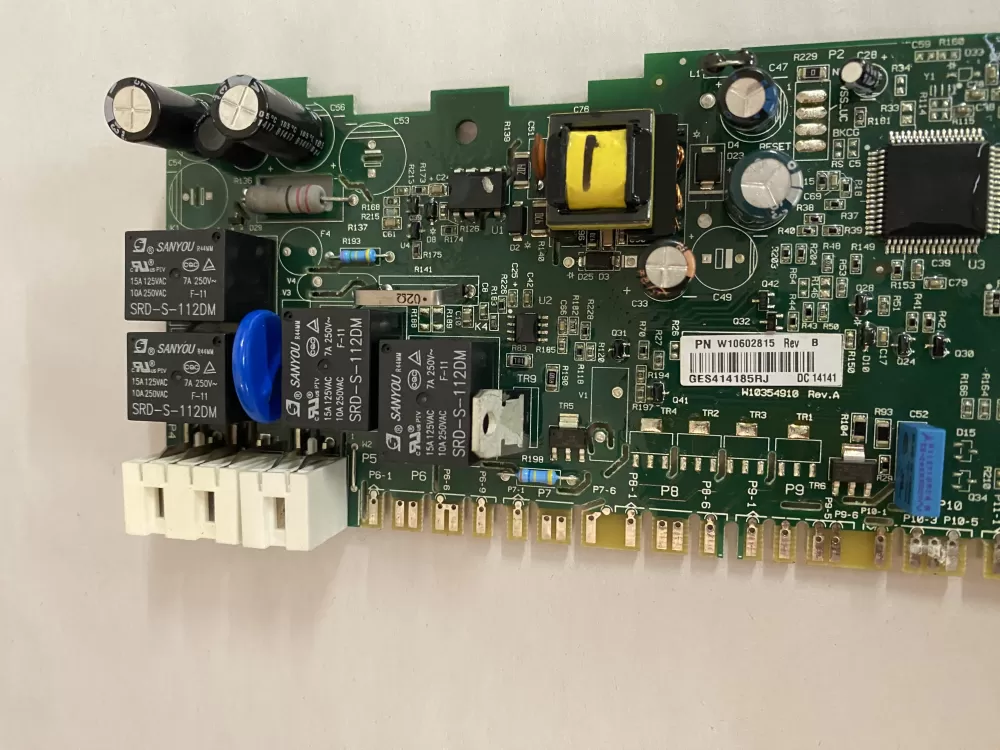 Whirlpool dishwasher control board W10602815 AZ200954 | BK2566
