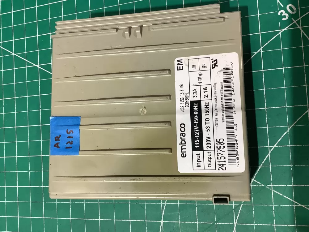 Refrigerator Inverter Board VCC3 1156 QA F 06 241577505 AZ195605 | AR1215