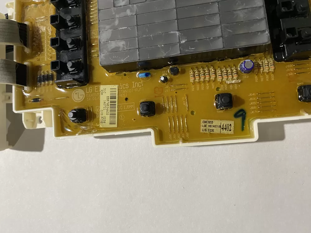 LG EBR78534402 Washer Display Power Control Board Assembly AZ190607 | BKV872