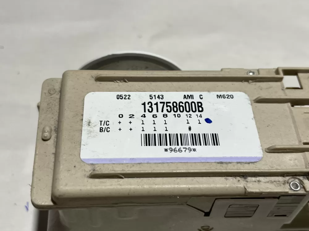 Frigidaire 131758600B GE Kenmore Washer Timer AZ141664 | Wm3274