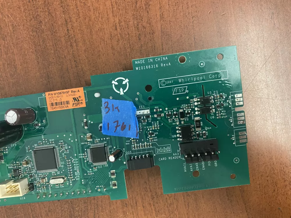 Maytag W10679197 WPW10679197 Washer Control Board AZ44526 | BK1761