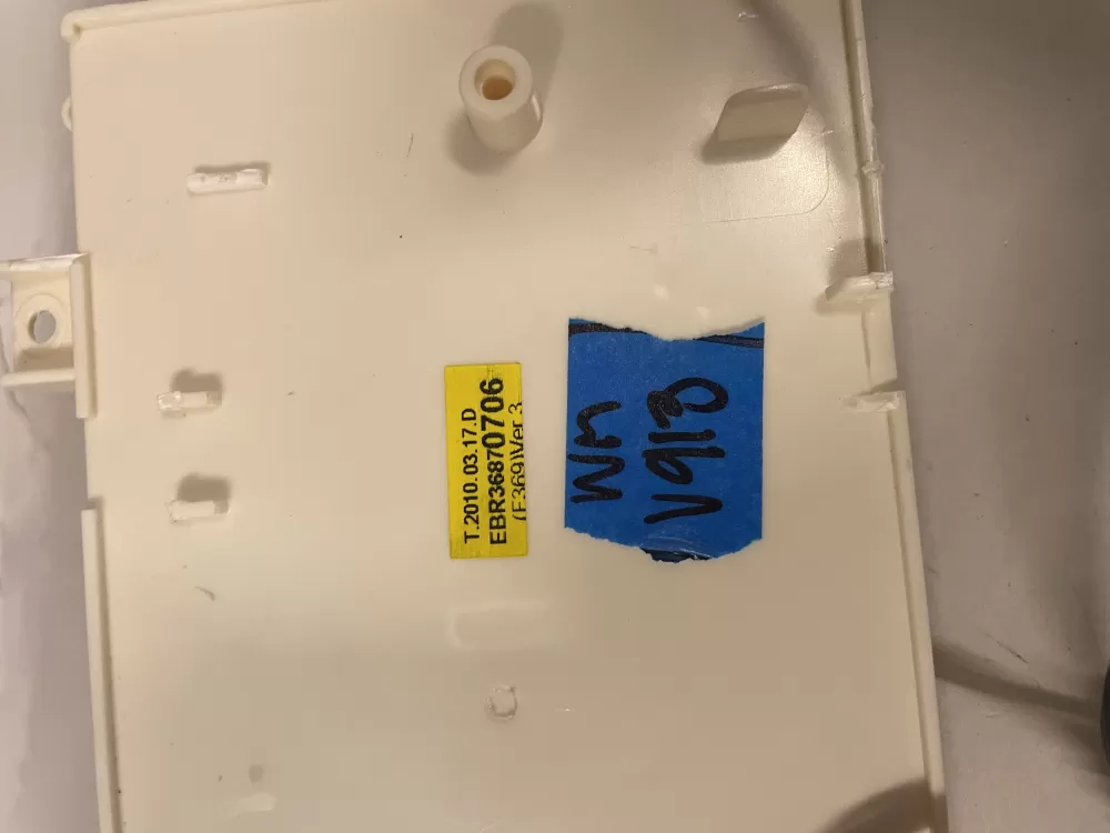 LG EBR36870706 Washer Control Board AZ227505 | Wmv913