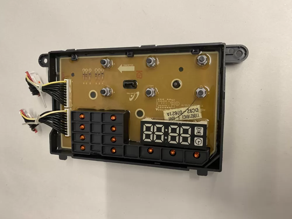 DC92-00621A Samsung Washer Display Printed Circuit Board