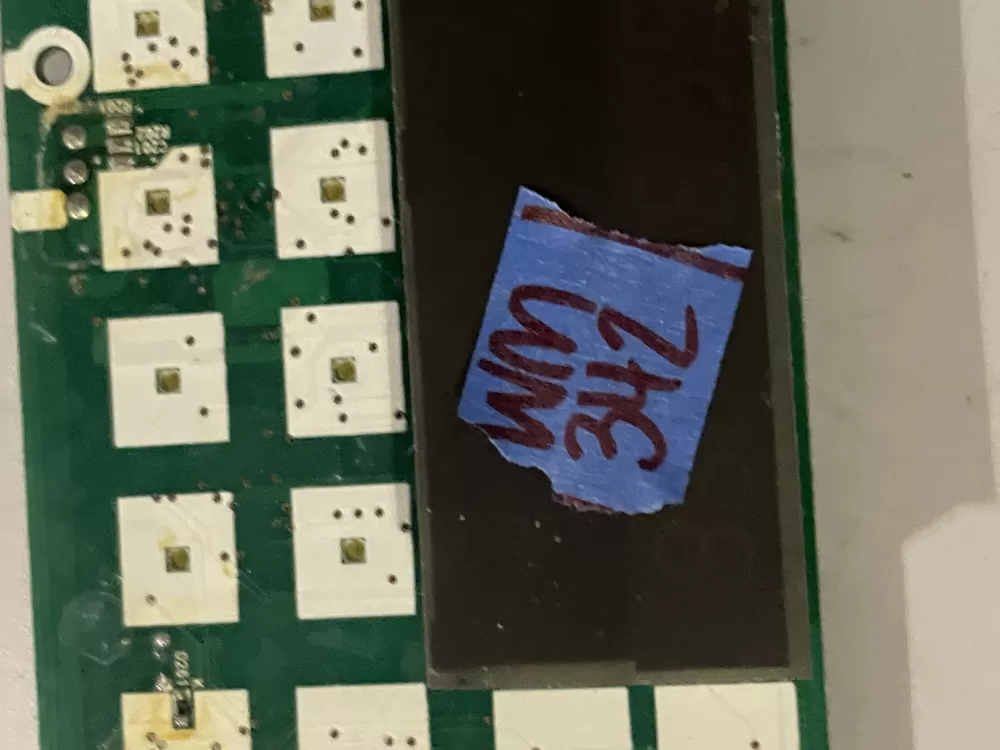 GE WB27T11156 Range Oven UI Control Board AZ33465 | Wm342