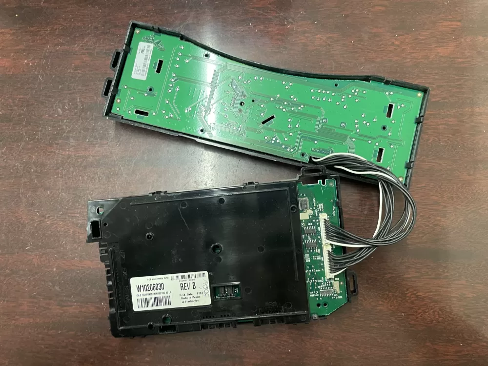 Whirlpool W10206030 AP4568396 Dryer Interface Control Board AZ34193 | KMV363